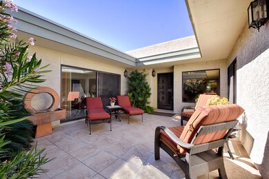 Welcoming Front Courtyard