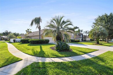 From the corner your view of this oversized lot wi