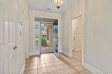 View of tiled foyer entrance