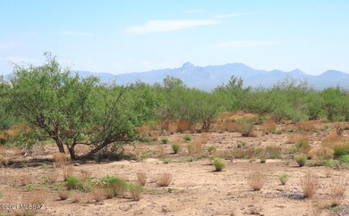View northeast across property