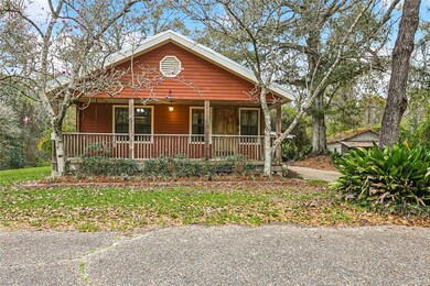 Cute front porch-perfect for your morning coffee!