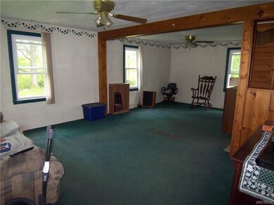 Living room is open to the Dining room