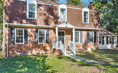 Front entrance to the home
