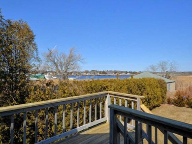 View. Water views from deck