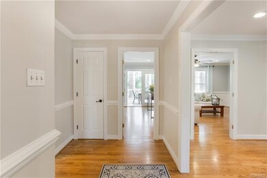 Enter the foyer into a the family room area. Livin