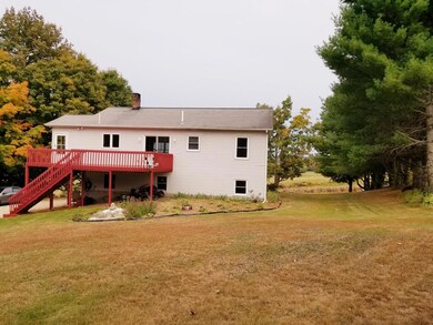 Rear of house