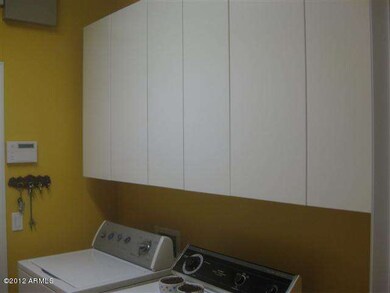 Some of the cabinets in laundry room.