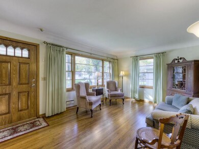 Plenty of sunlight, true hardwood floors in the ma