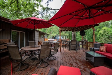 Have a party on this massive deck!