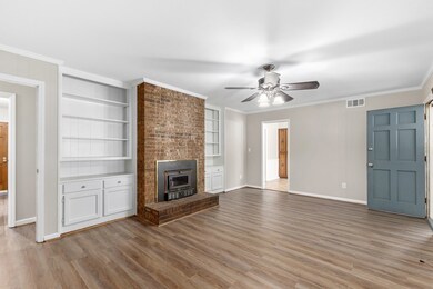 Living Room with Fireplace