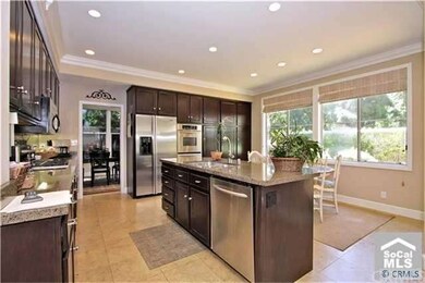 Center Island and Stainless Steel Appliances