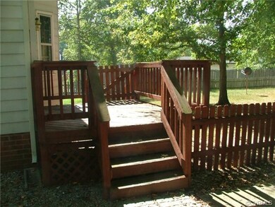 The Rear Deck is adjacent to the Kitchen and gives