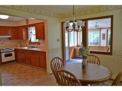 Interior Space/Layout. View of the dining area, ki