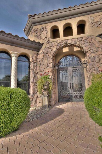 Front door outside