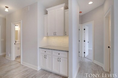 Kitchen with granite