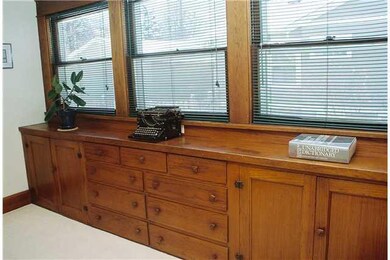 Dining Room. Dining Room Built-In Buffet