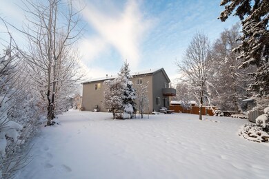 East side of home