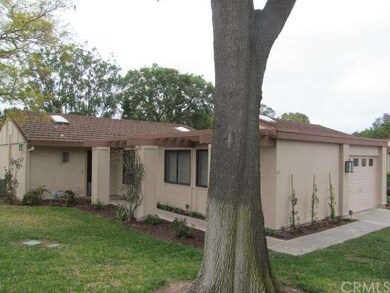 Side view looking into entry way