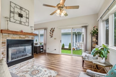 Patio Door to Private Backyard