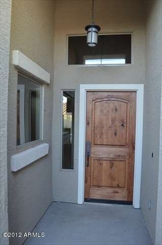 Brand new Alder front door