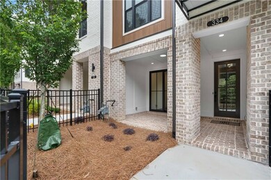 Homesite 37 features the Barnsley I floorplan with terrace level entry and fenced yard maintained by HOA.