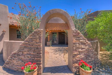 Courtyard entry.