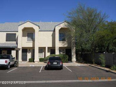 Front of townhouse