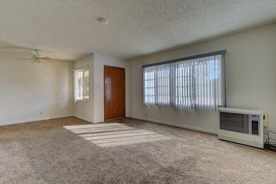 Living room facing door