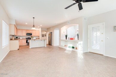 Spacious Kitchen with an