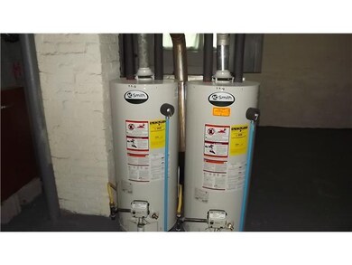 Basement Two new hot water tanks