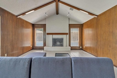 Vaulted ceiling