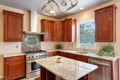 ** Granite in Kitchen **