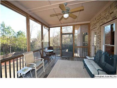 Enjoy the fabulous screened porch