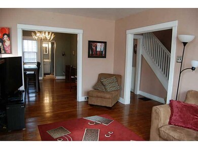 Living Room. Living room is open to dining room an