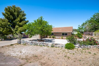 Completely fenced yard