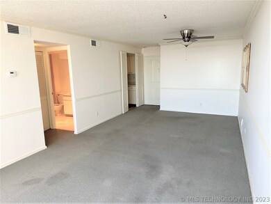 Living and dining from balcony
