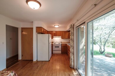 Kitchen and eating space
