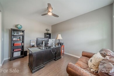 This versatile room being used as an office could 