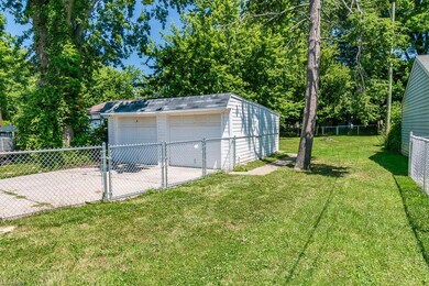 Large lot completely fenced in with new chain link