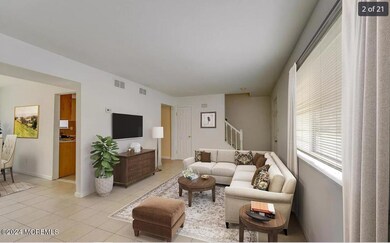 virtually staged living room