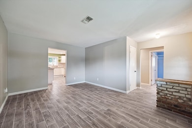 Another view of front living area looking toward t