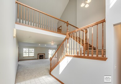 View of the foyer into the DR / FR and Loft area u