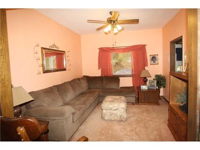 Living Room. Higher ceilings, large picture window
