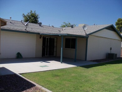 Covered patio