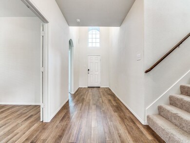 Entryway with Laminate Wood Floors