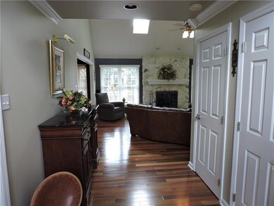 When entering this beautiful custom built you are 