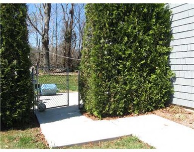 Other. Side yard and patio.