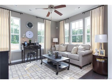 Photos from builder library, similar home.