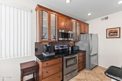 Kitchen with custom cabinets