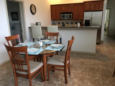 informal dining area